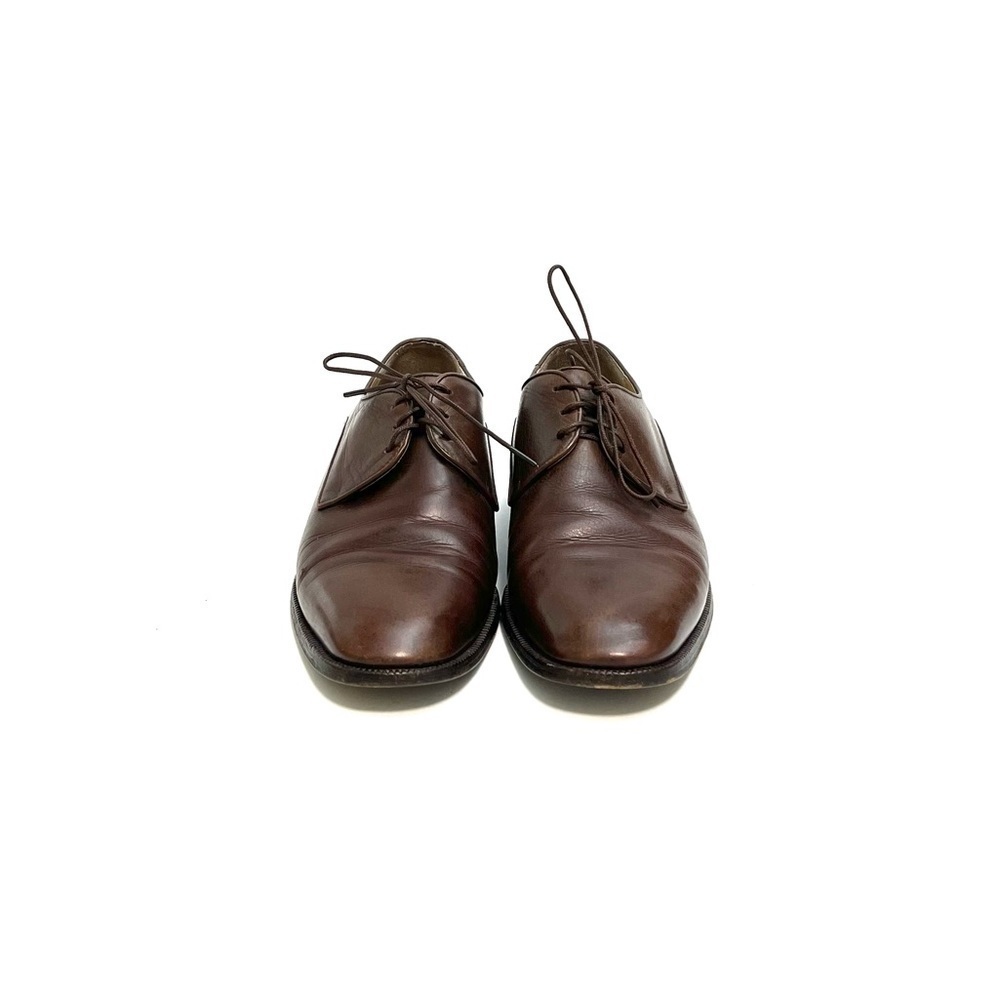GUCCI | Vintage 1970s mens brown leather formal lace up oxfords - Picture 2 of 8